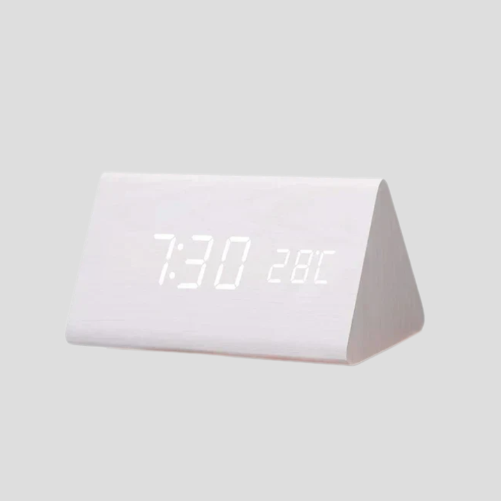 Alarm Clock LED Display with Voice Control