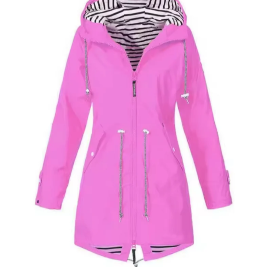 Waterproof Jacket with Hood for Women