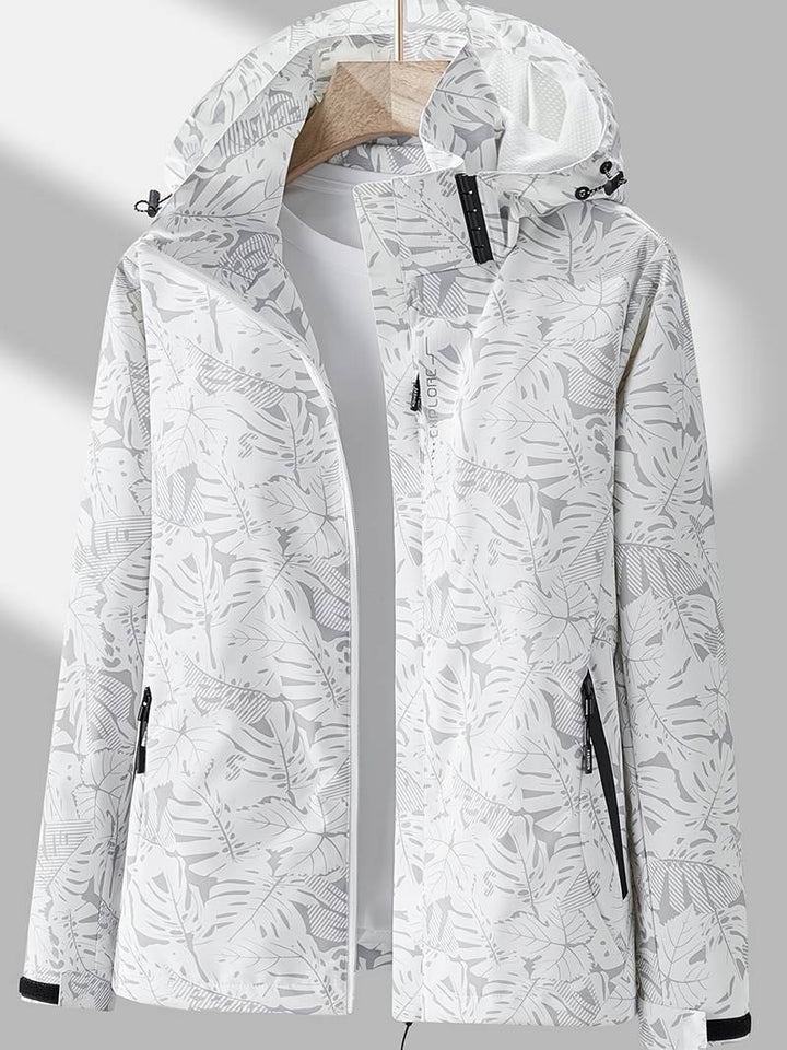 Lightweight Waterproof Jacket β Stylish Protection for Rainy and Windy Days