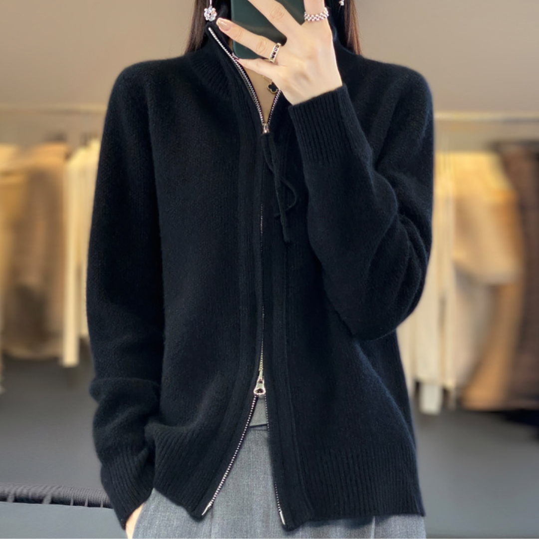 Seraphyne | Women’s Zip-Up Cardigan | Sleek Fit & Everyday Ease