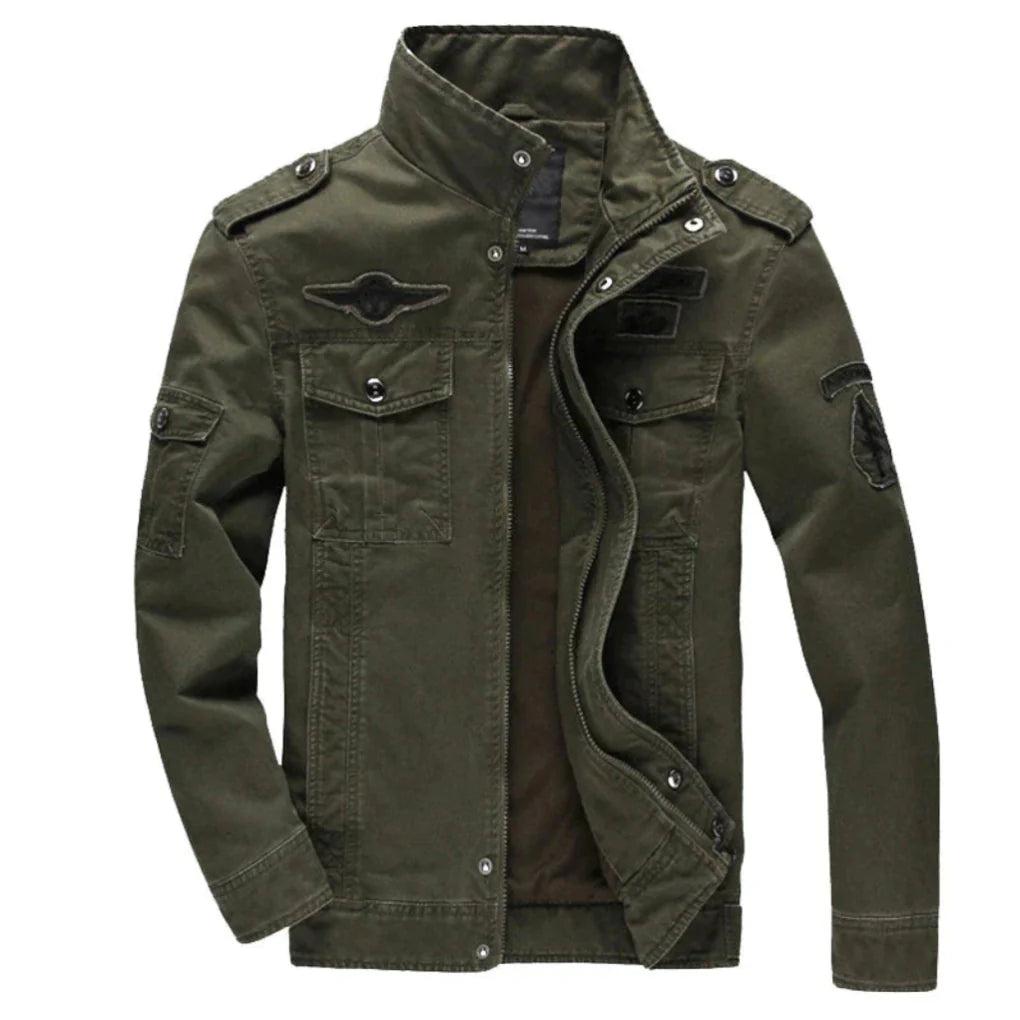 Long-Sleeve Biker Jacket for Men | Casual Edge