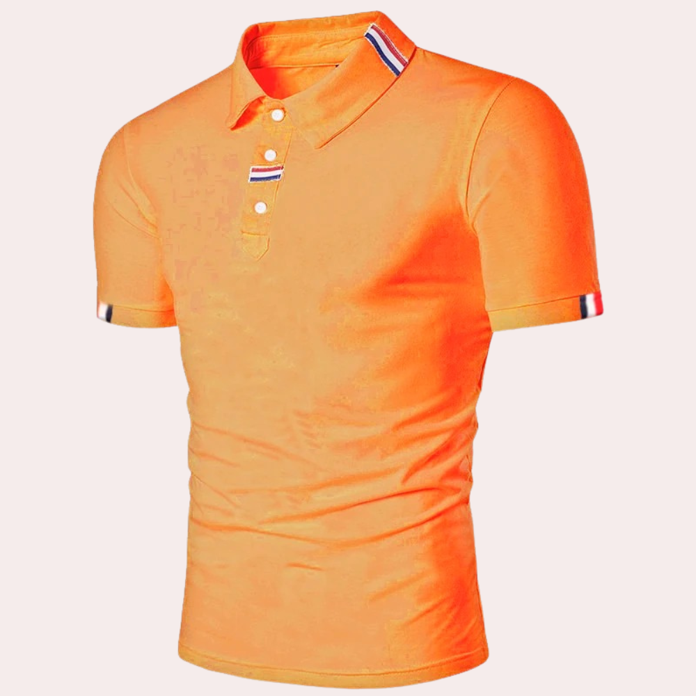 Orange Polo Shirt for Men