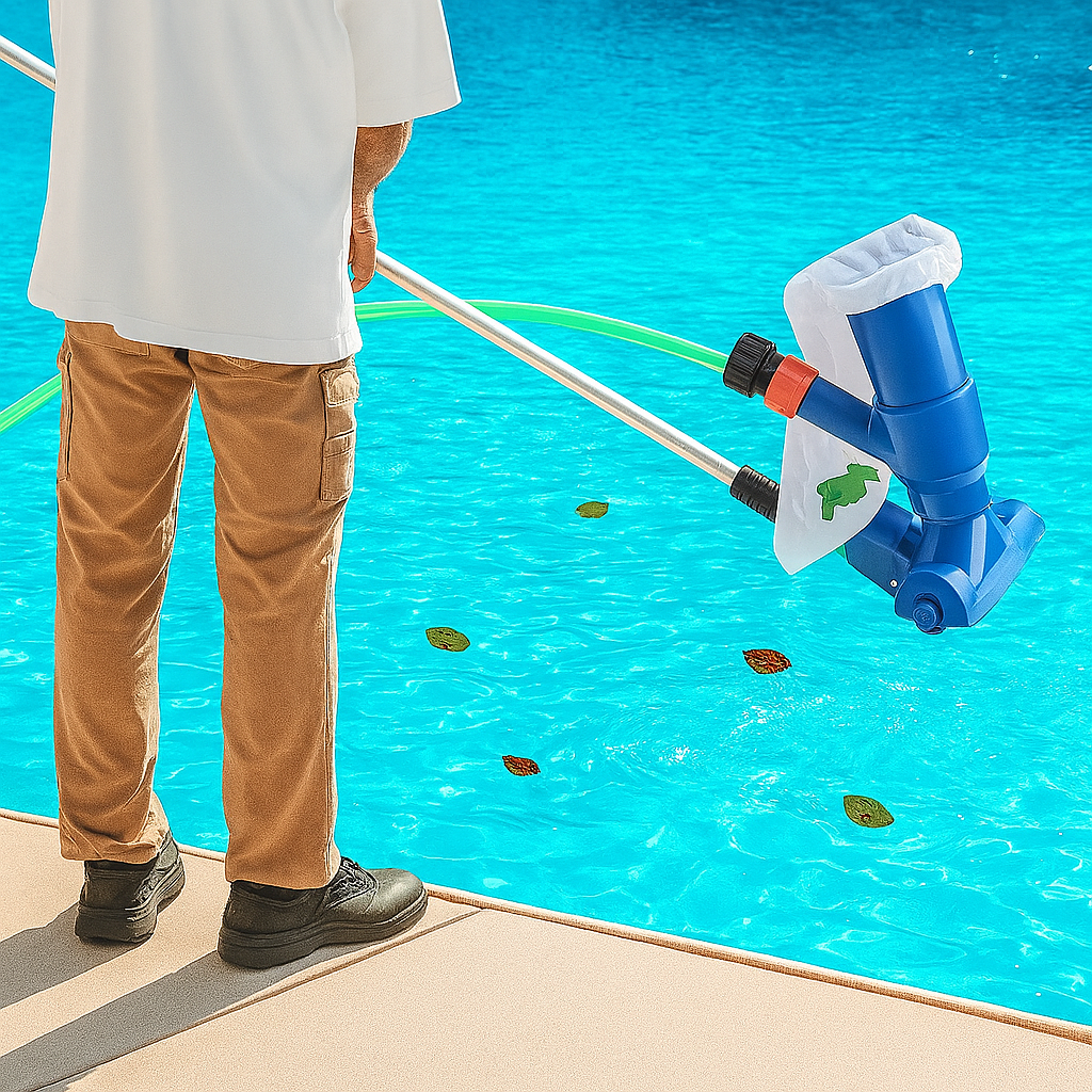 Pool Vacuum Cleaner with Debris Collection Bag