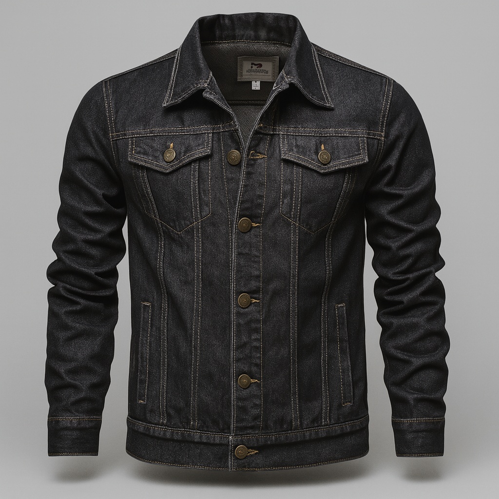 Denim Trucker Jacket for Men