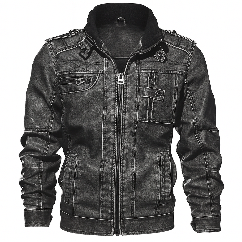Men’s Premium Motorcycle Leather Jacket