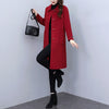 Divessia | Women’s Long Elegant Coat | Sleek Shape & Cold-Weather Warmth