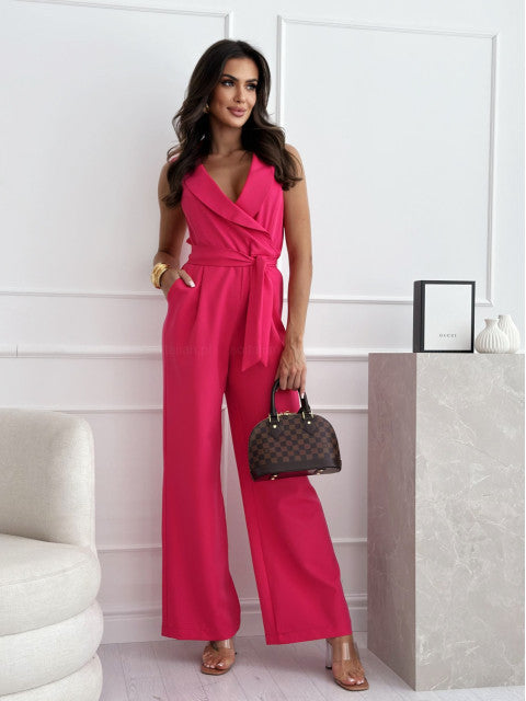 Valene | Women's V-Neck Elegant Jumpsuit | Chic