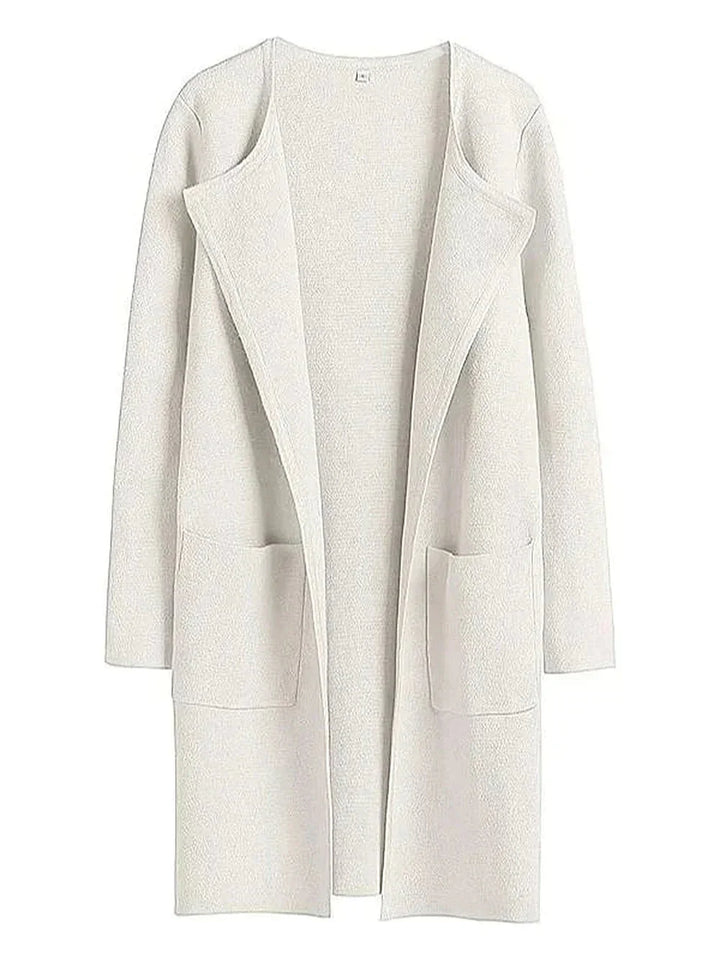 Calvienne | Women’s Simple Drape & Everyday Layer Classic Coat