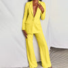 Elegant Blazer and Trousers Set