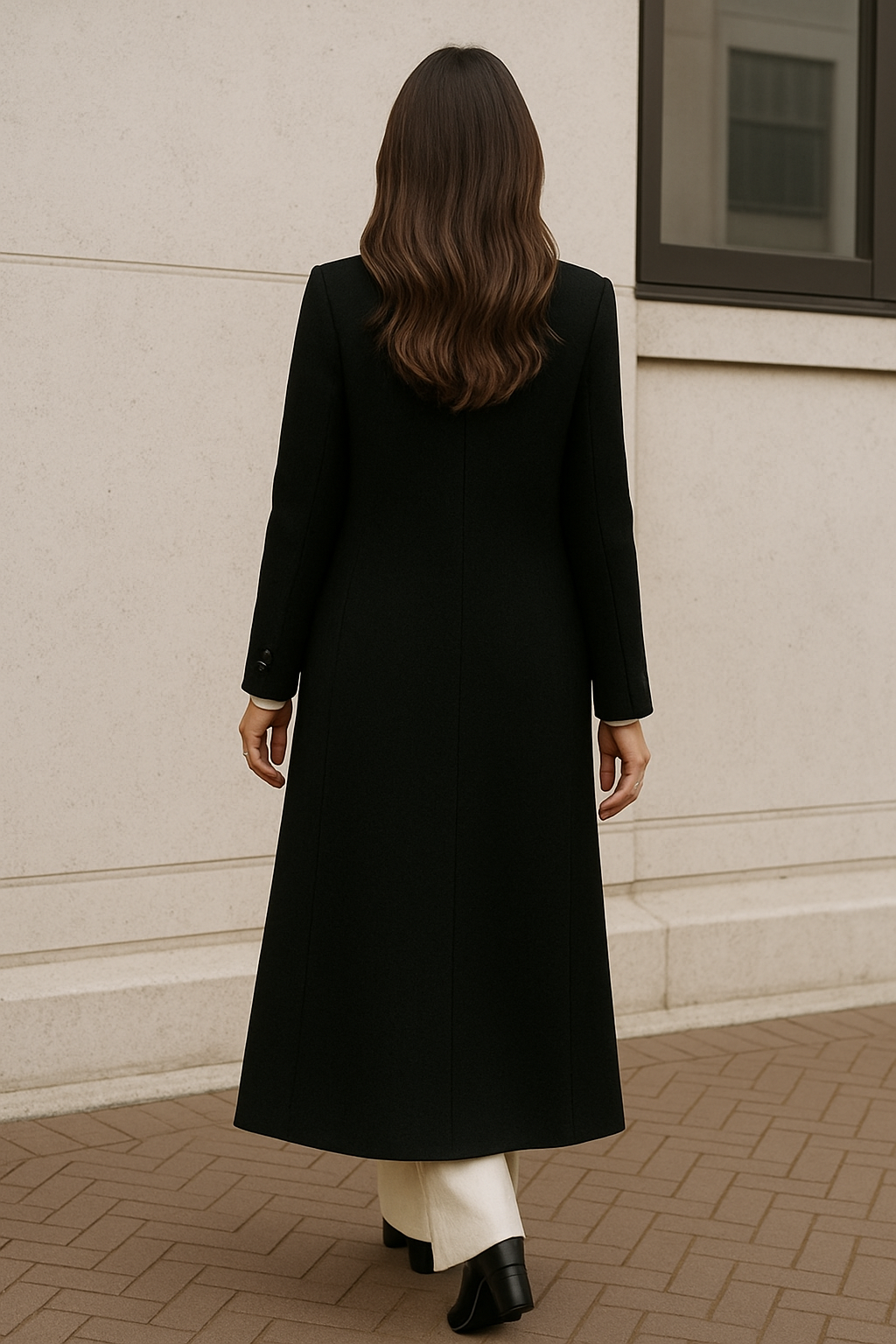 Athrena | Women’s Tailored Elegance for Timeless Winter Style Longline Coat