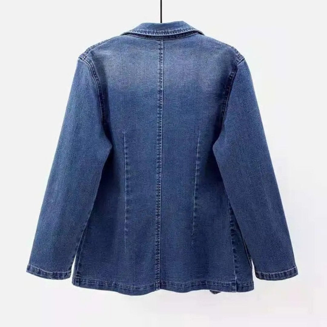 Brigette | Women's Denim Style Jacket | Chic