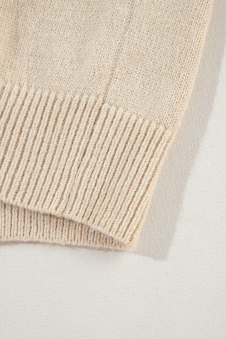 Florell | Women’s Floral Knit Sweater | Subtle Detail & Everyday Layer