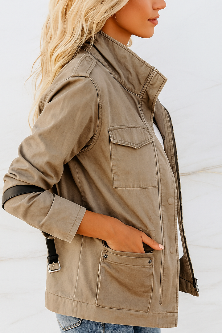 Elynor | Women's Zippered Jacket | Modern & Functional
