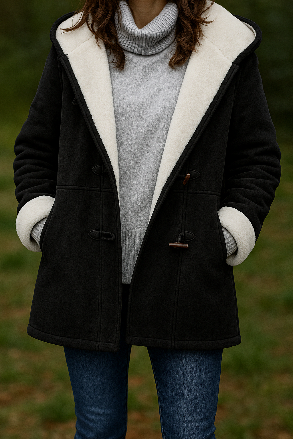 Josette | Women’s Fleece-Lined Hooded Jacket | Warm Interior & Relaxed Fit