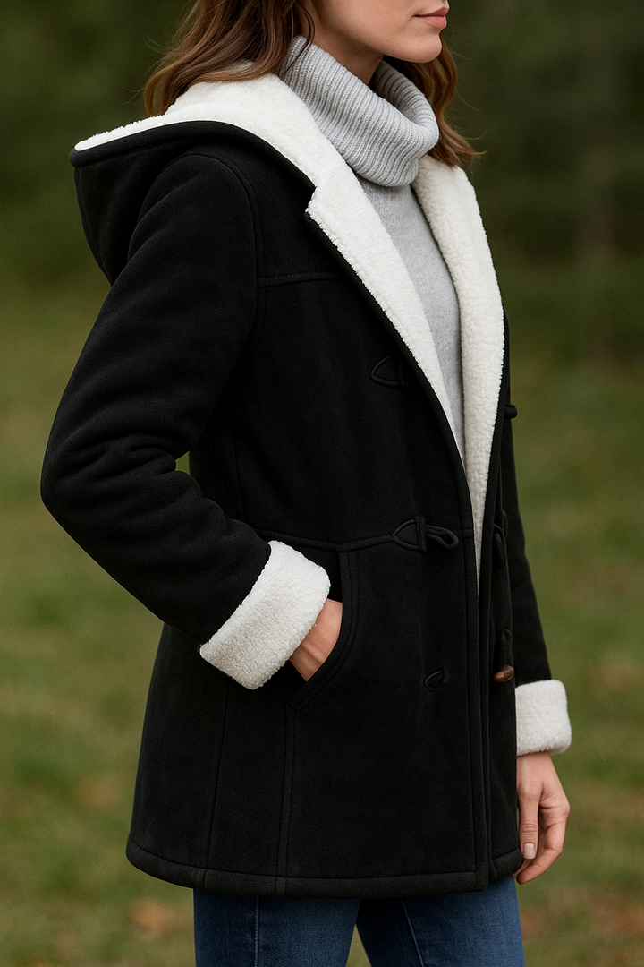 Josette | Women’s Fleece-Lined Hooded Jacket | Warm Interior & Relaxed Fit