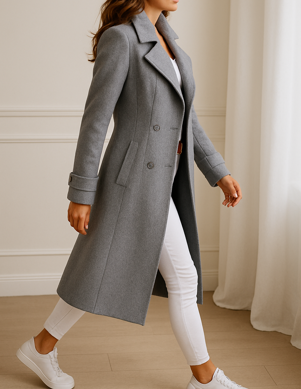 Lucy | Women's Everyday Elegance Relaxed Fit Coat | Casual