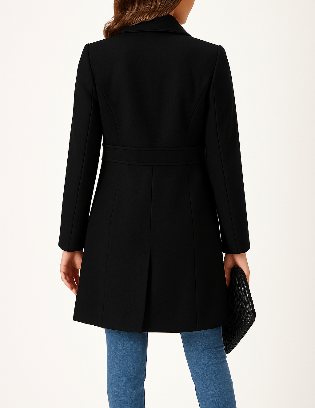 Lunari | Women's Peter Pan Collar Single-Breasted Winter Coat