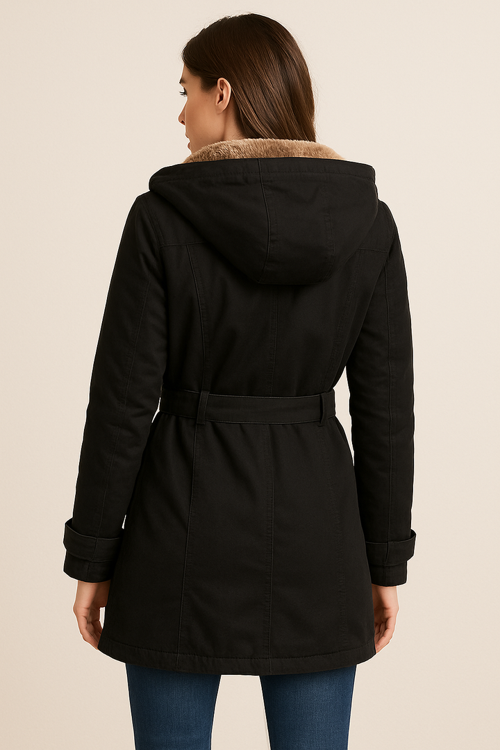 Luvanna | Women's Long Winter Jacket | Sophisticated Warmth