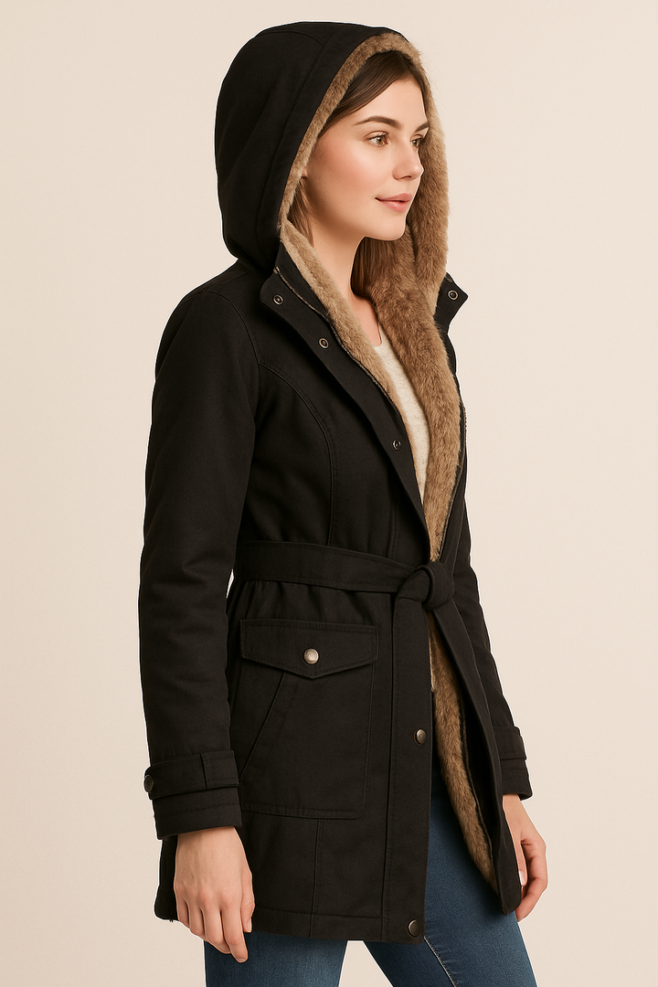 Luvanna | Women's Long Winter Jacket | Sophisticated Warmth