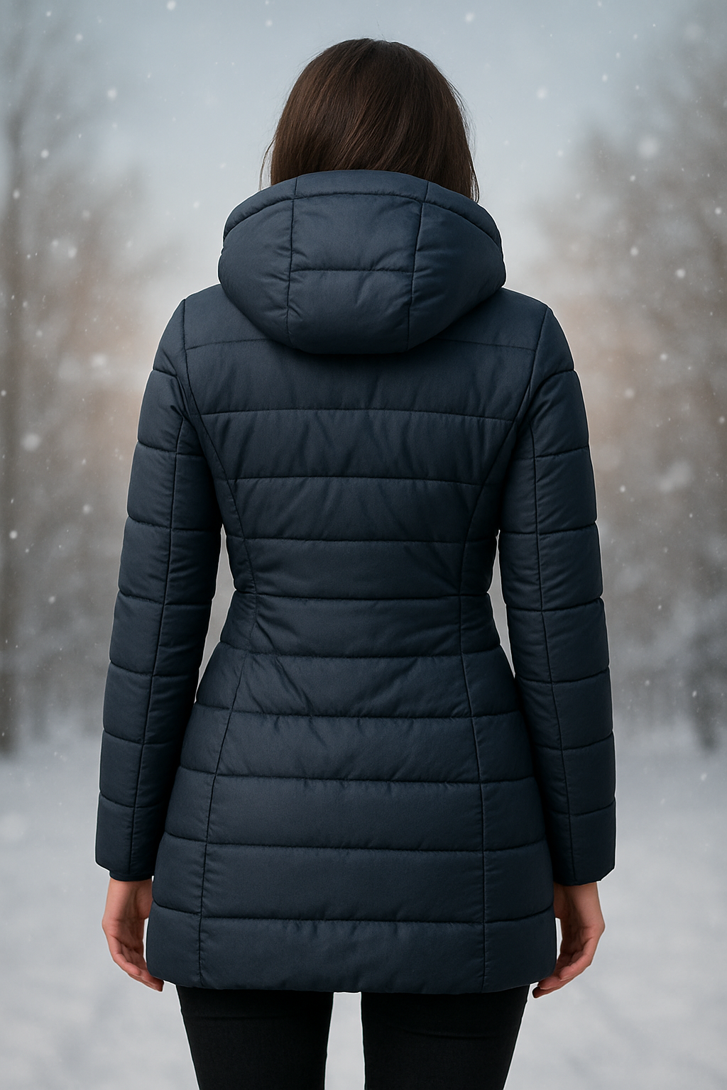 Lyrenza | Women’s Hooded Down Winter Jacket | Comfortable & Versatile