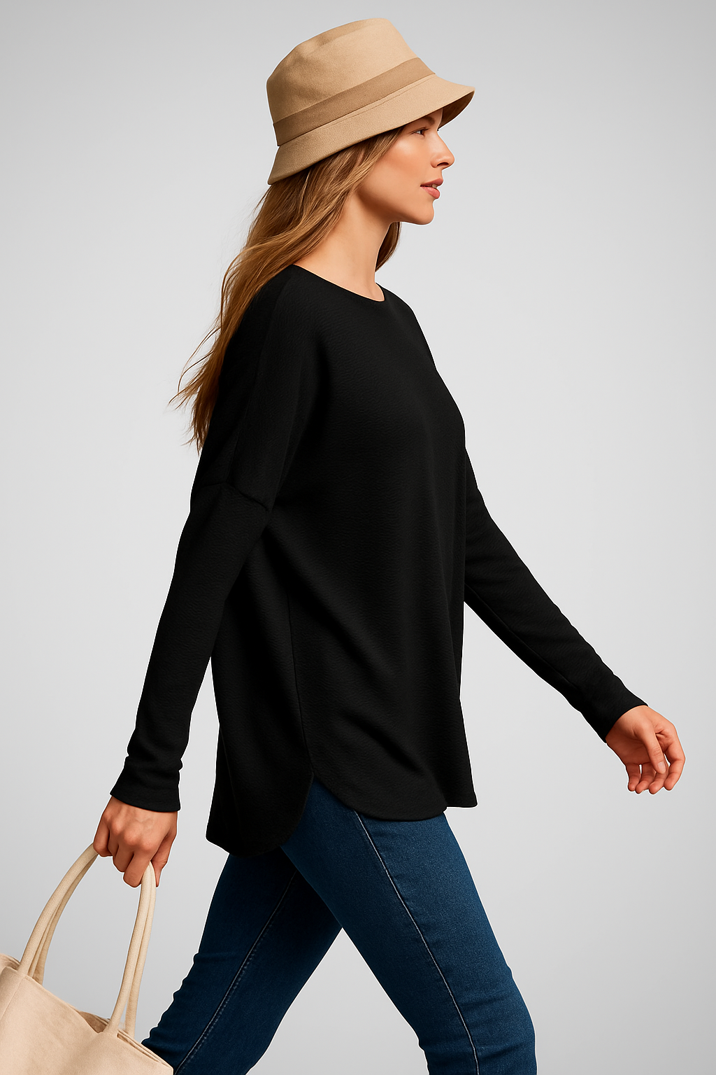 Maelis | Women’s Relaxed Fit Cozy Oversized Sweater | Chic