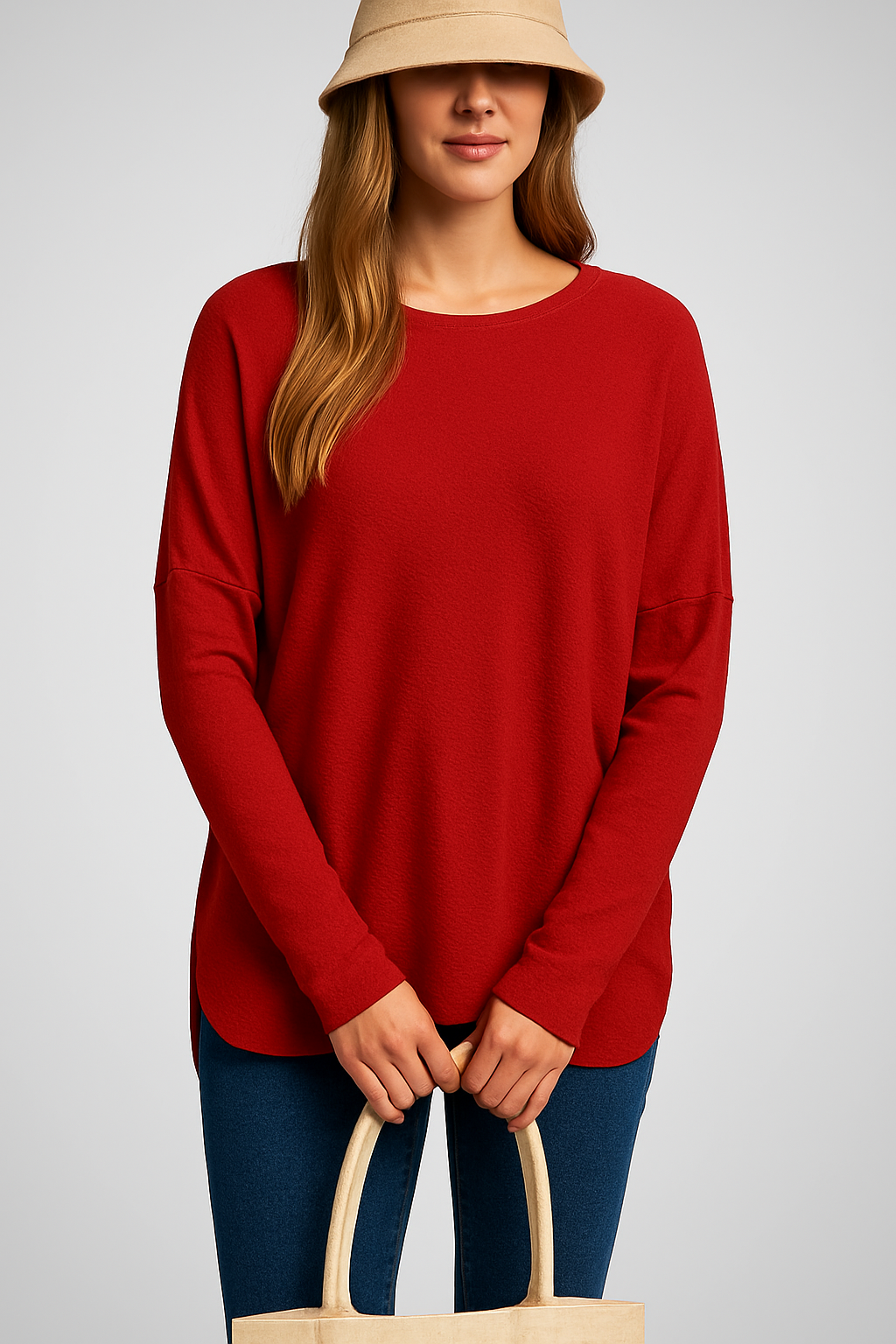 Maelis | Women’s Relaxed Fit Cozy Oversized Sweater | Chic
