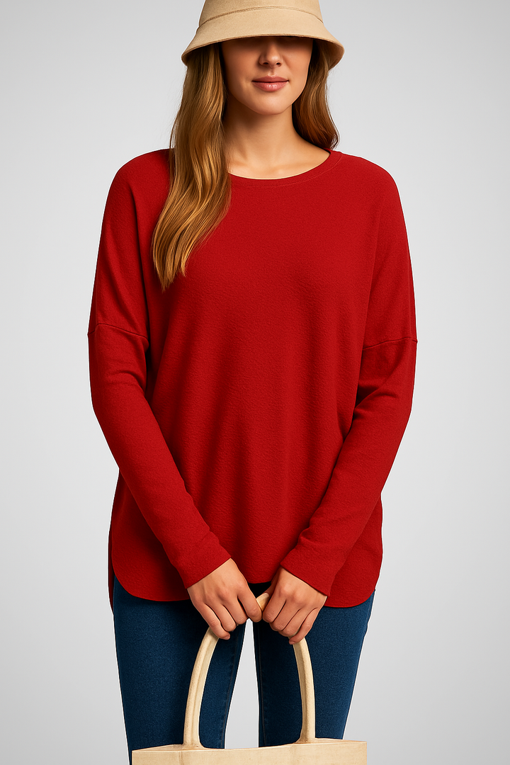 Maelis | Women’s Relaxed Fit Cozy Oversized Sweater | Chic