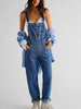 Mauly | Women's Wide-Leg Jumpsuit | Belted Waist & Sleeveless Design
