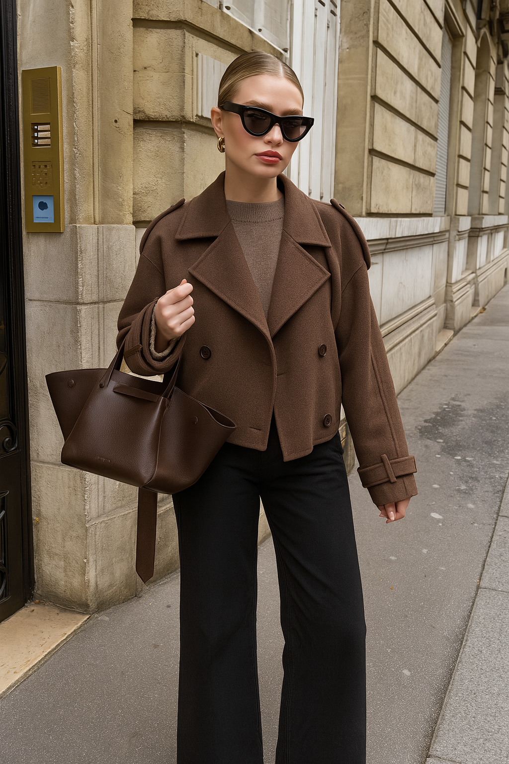 Norell | Women’s Cropped Tailored Jacket | Modern Fit