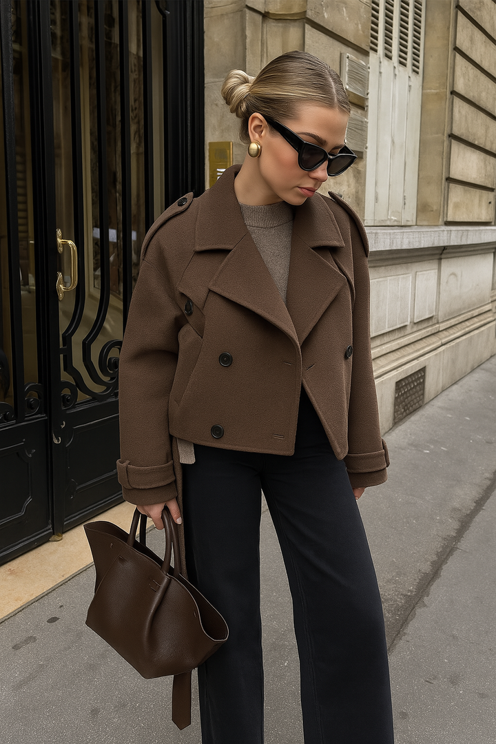 Norell | Women’s Cropped Tailored Jacket | Modern Fit