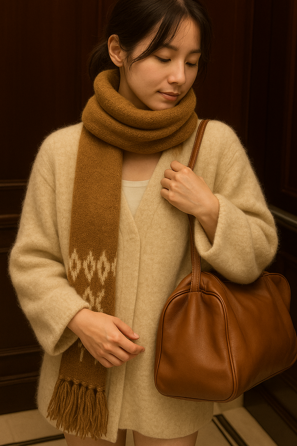 Selira | Women’s Effortless Layering Knit Cardigan | Balloon Sleeves