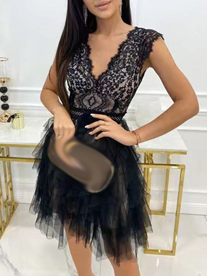 Shiena | Women's Sleeveless Cocktail Dress | Perfect for Parties