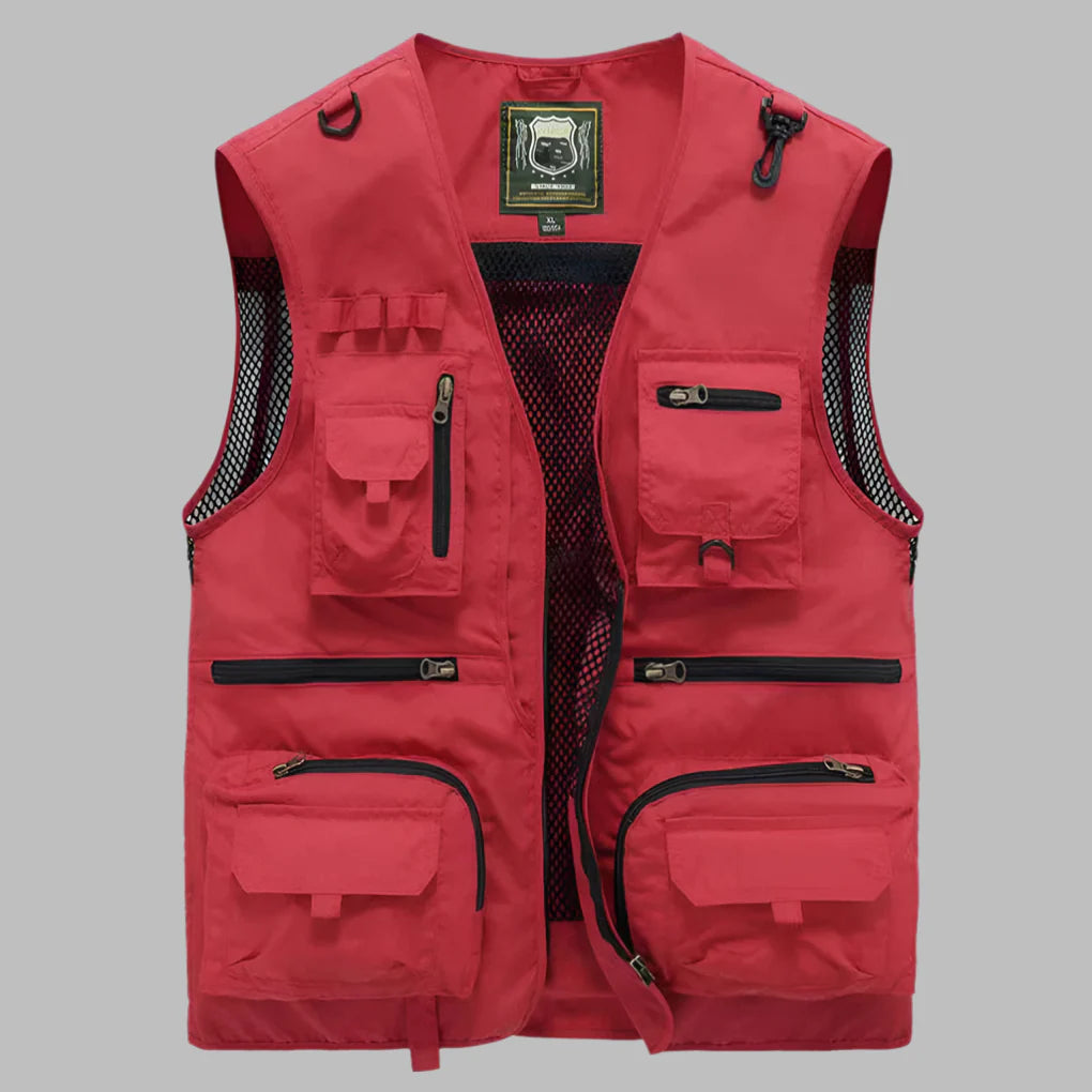 Multi‑Pocket Summer Vest