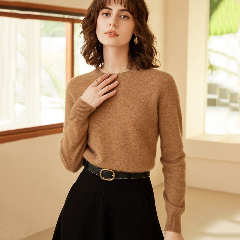 Branira | Women’s Boat Neck Pullover Top | Long Sleeve & Soft Drape