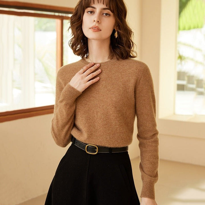 Branira | Women’s Boat Neck Pullover Top | Long Sleeve & Soft Drape