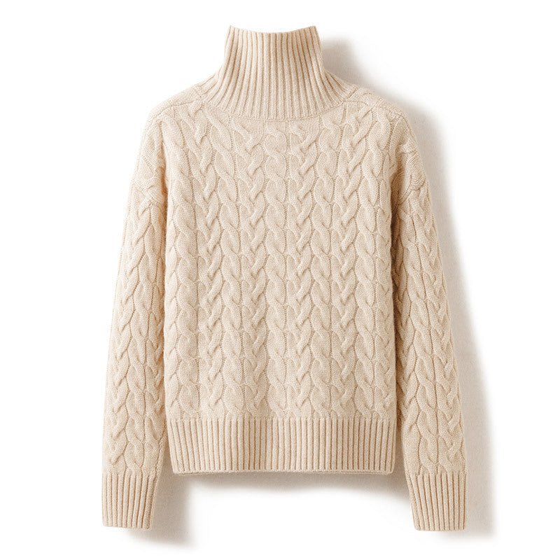 Catrionna | Women’s Button-Up Mock Neck Cardigan | Pocket Detail & Textured Look