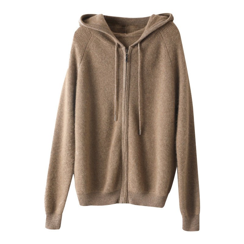 Fenira | Women’s Drawstring Style & Cozy Layer Zip-Up Hoodie