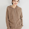 Fenira | Women’s Drawstring Style & Cozy Layer Zip-Up Hoodie