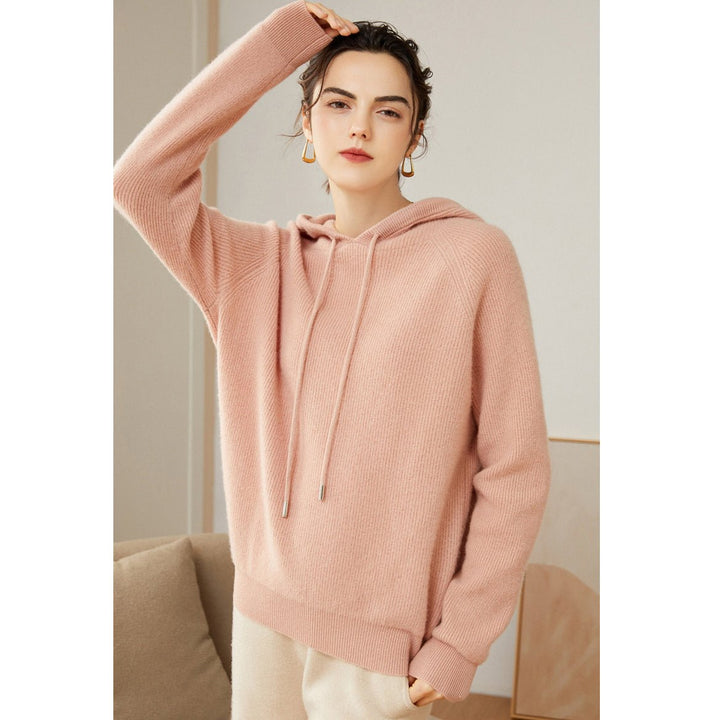 Zephira | Women’s Hoodie Top | Ribbed Cuffs & Relaxed Everyday Fit