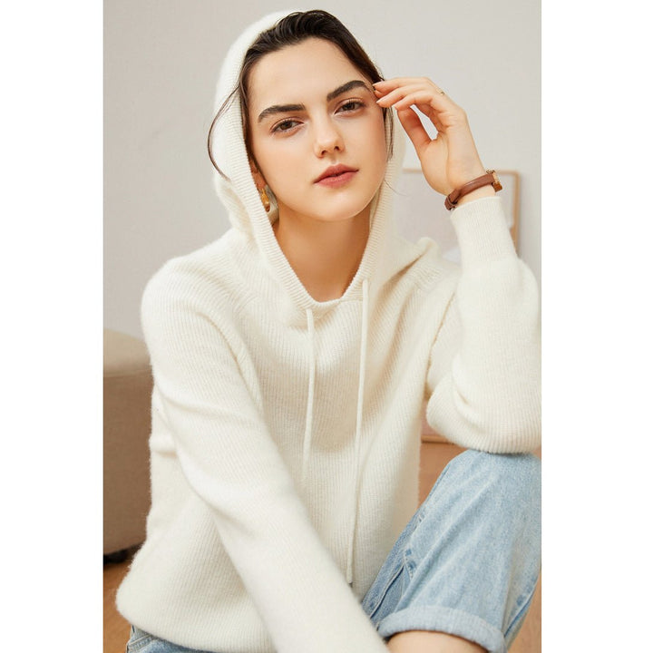 Zephira | Women’s Hoodie Top | Ribbed Cuffs & Relaxed Everyday Fit