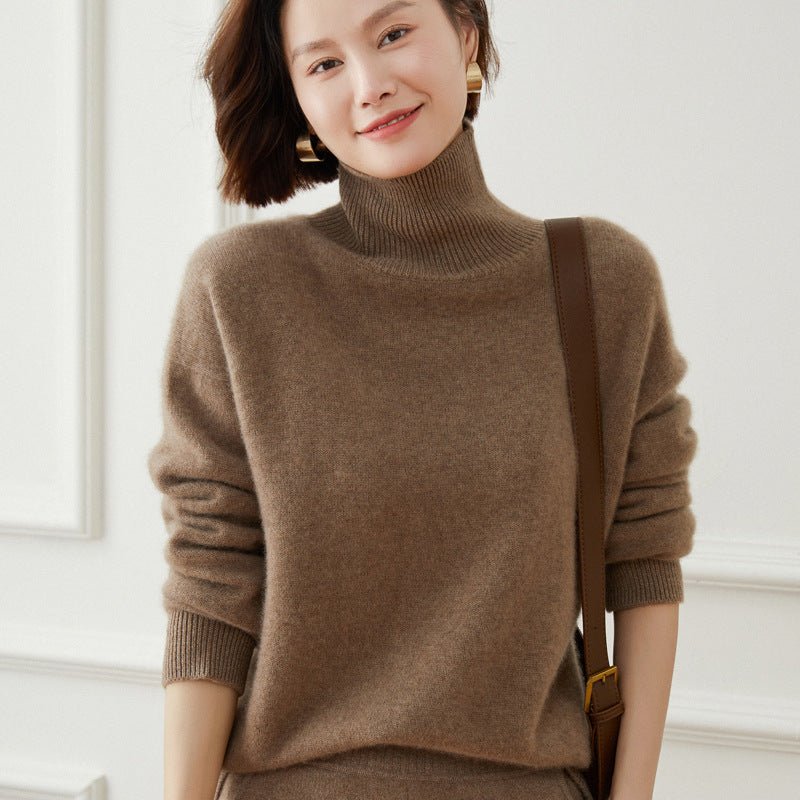 Islena | Women’s Cozy Turtleneck Sweater | Long Sleeve & Gentle Feel