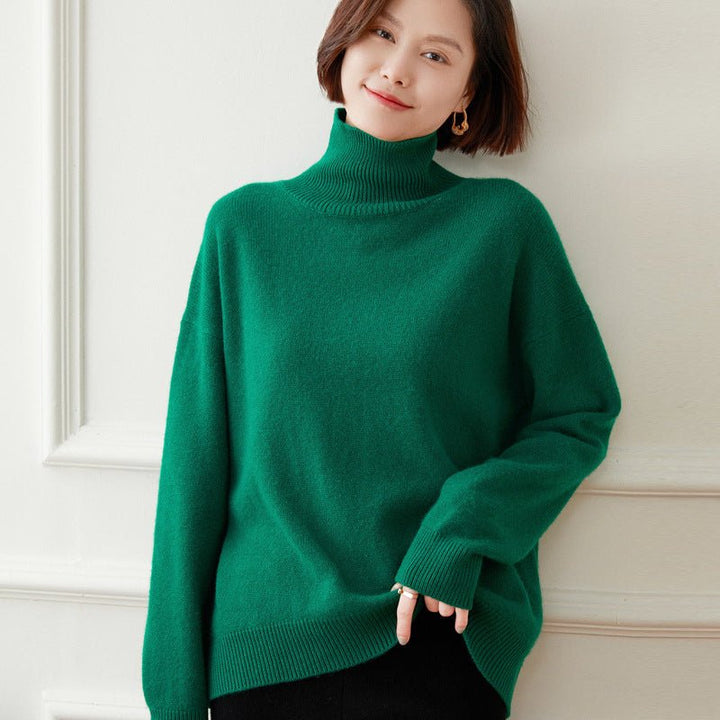 Islena | Women’s Cozy Turtleneck Sweater | Long Sleeve & Gentle Feel