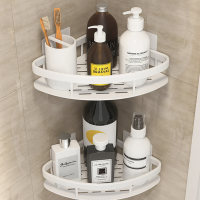 1 and 2-Tier Rustproof Bathroom Organizer