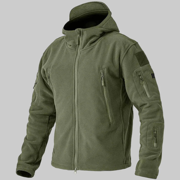 Men’s Wind-Resistant Outdoor Fleece Jacket