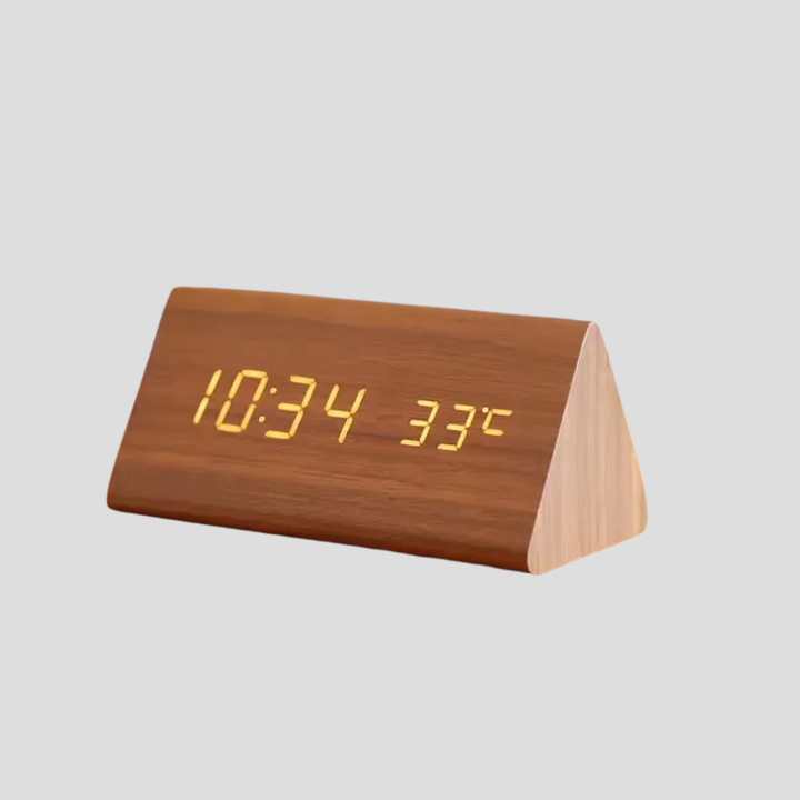 Alarm Clock LED Display with Voice Control
