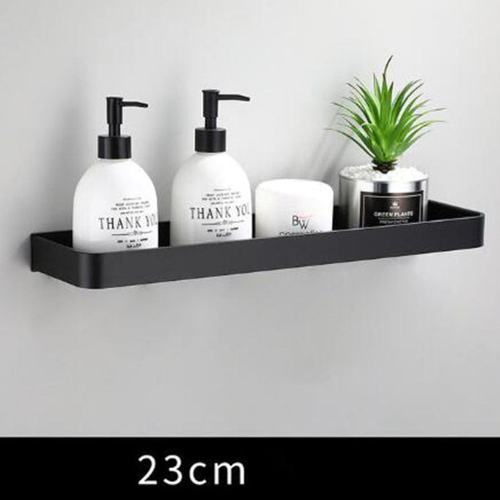 Black Space Aluminum Wall Shelf