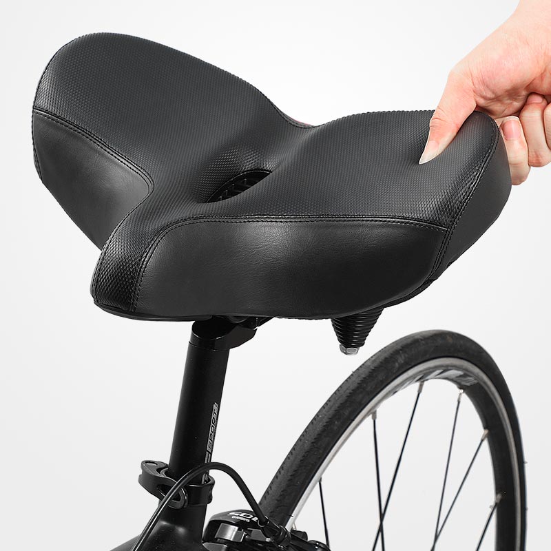 CyclePad Comfortable Bicycle Saddle with Extra Wide Seat