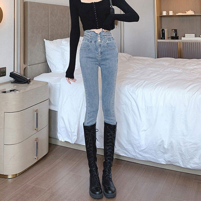 High-Waisted Women's Jeans