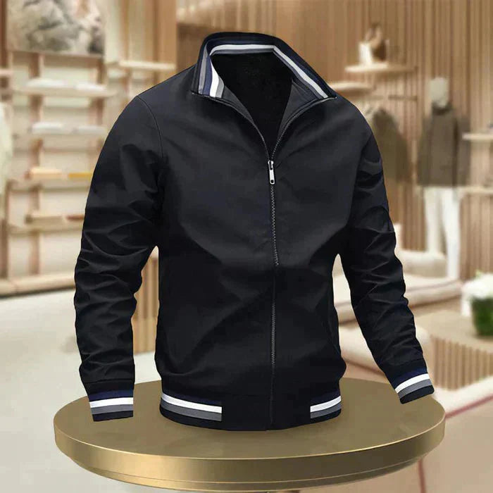 Casual Men’s Jacket with Zipper for Everyday Comfort