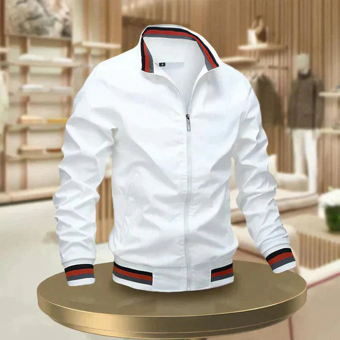 Casual Men’s Jacket with Zipper for Everyday Comfort